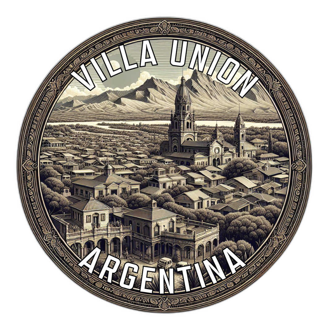 Villa Union Argentina Souvenir Die Cut Flat Magnet 2-Inch