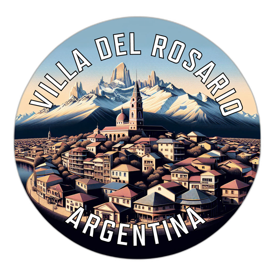 Villa del Rosario Argentina Souvenir Die Cut Flat Magnet 2-Inch