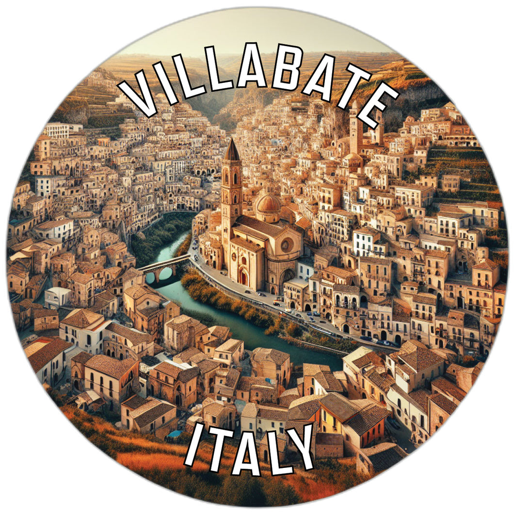 Villabate Italy Souvenir Vinyl Decal Sticker 2-Inch