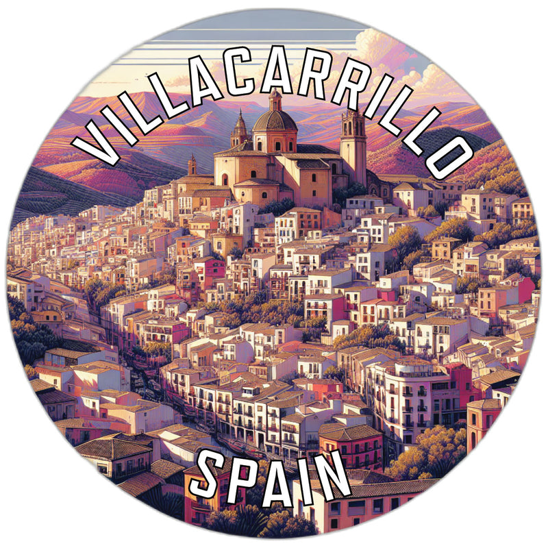 Villacarrillo Spain Souvenir Vinyl Decal Sticker 6-Inch