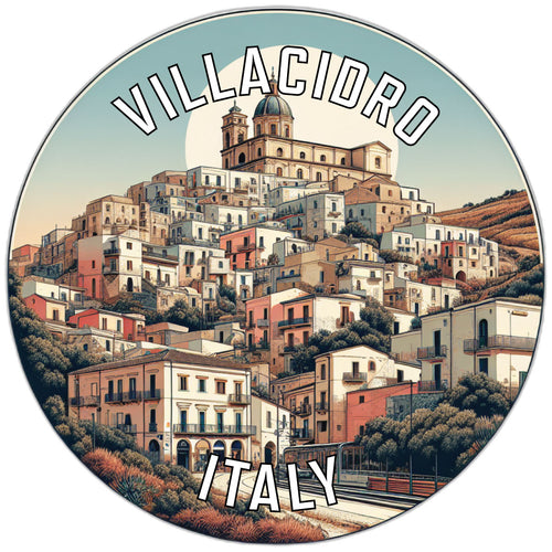 Villacidro Italy Souvenir Vinyl Decal Sticker 6-Inch