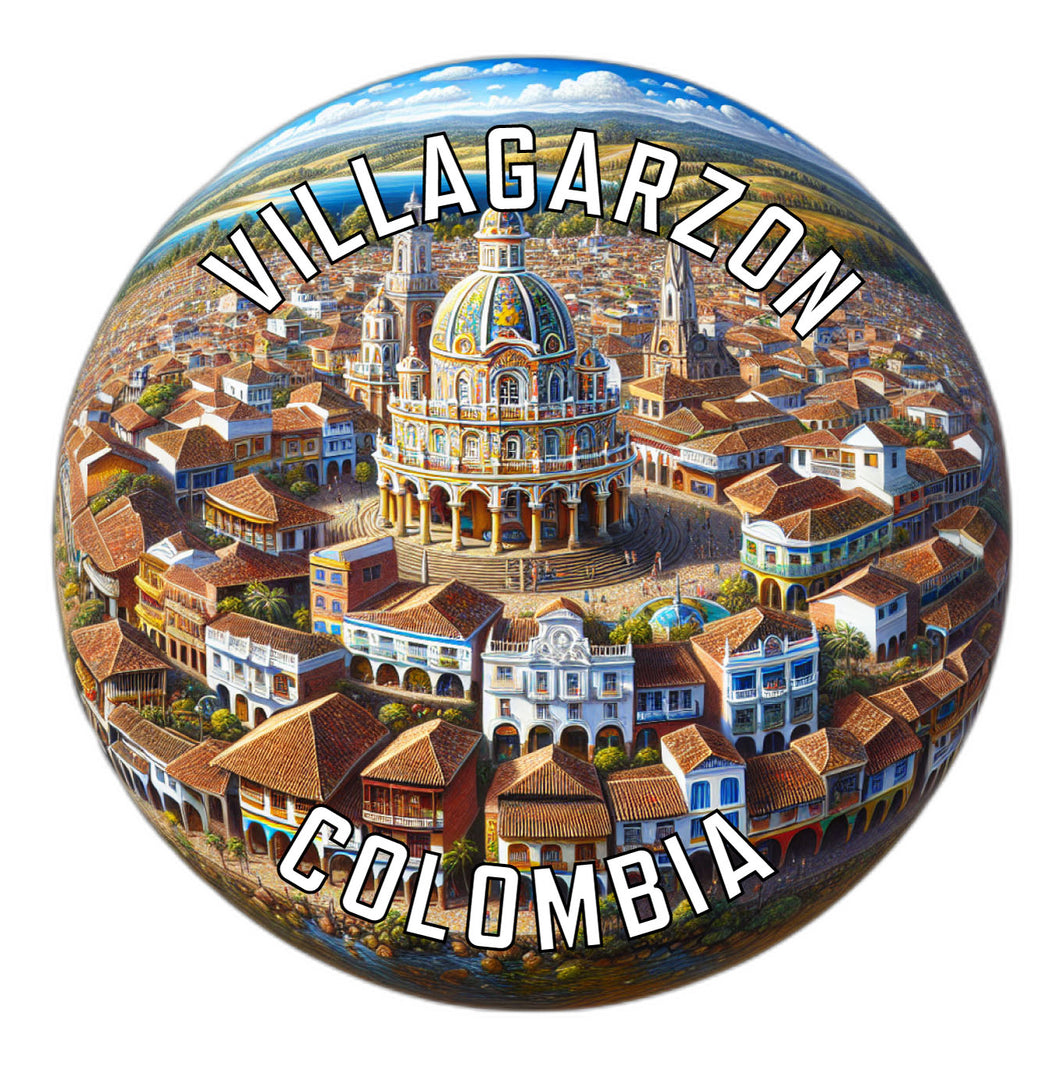 Villagarzon Colombia Souvenir Vinyl Decal Sticker 2-Inch