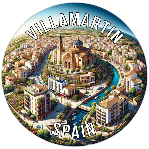 Villamartin Spain Souvenir Vinyl Decal Sticker 2-Inch