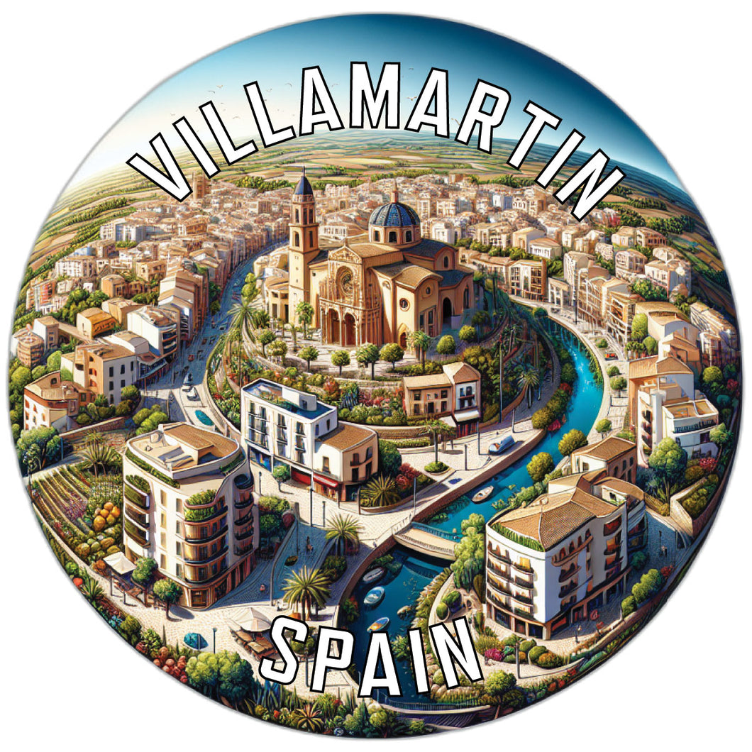 Villamartin Spain Souvenir Vinyl Decal Sticker 2-Inch