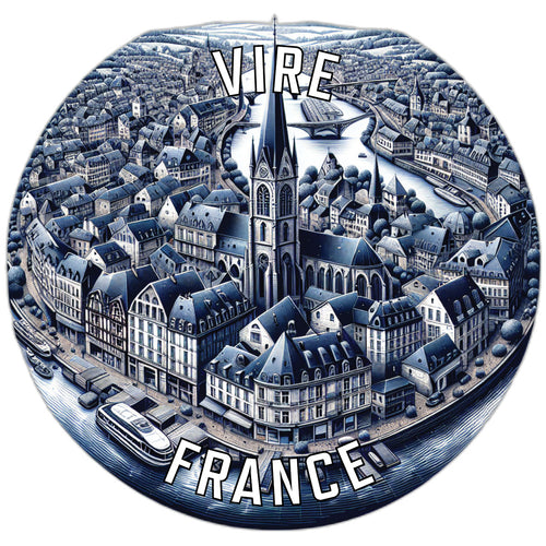 Vire France Souvenir Vinyl Decal Sticker 2-Inch