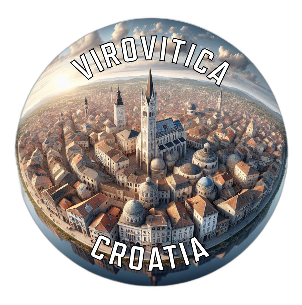 Virovitica Croatia Souvenir Vinyl Decal Sticker 6-Inch