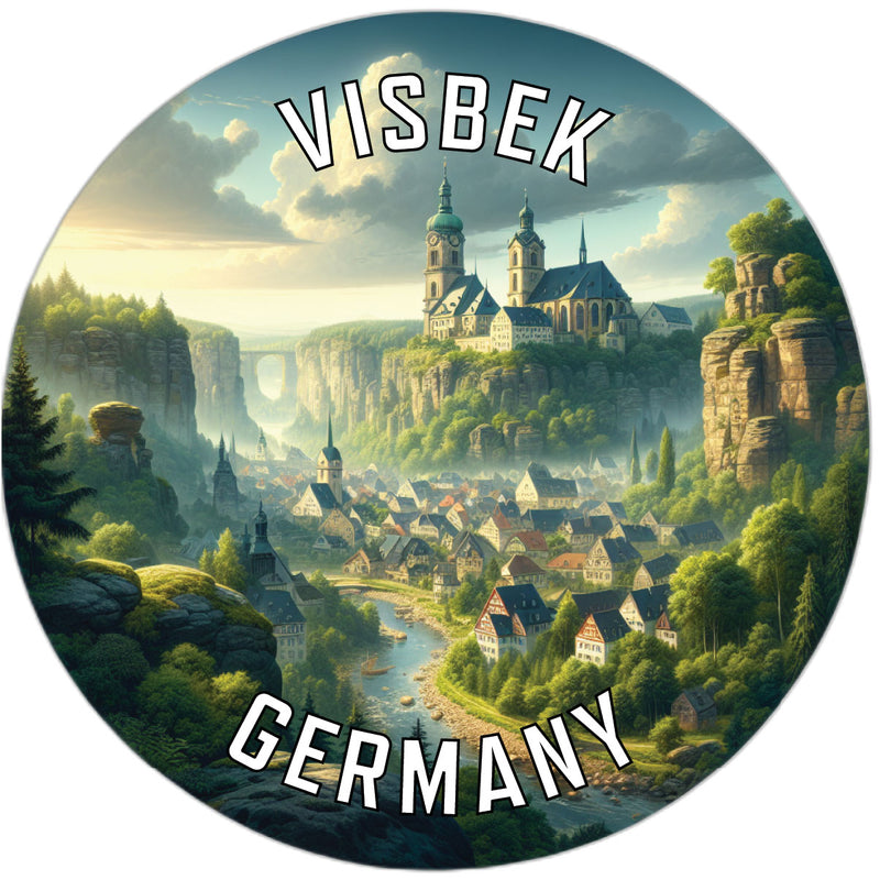 Visbek Germany Souvenir Vinyl Decal Sticker 3-Inch