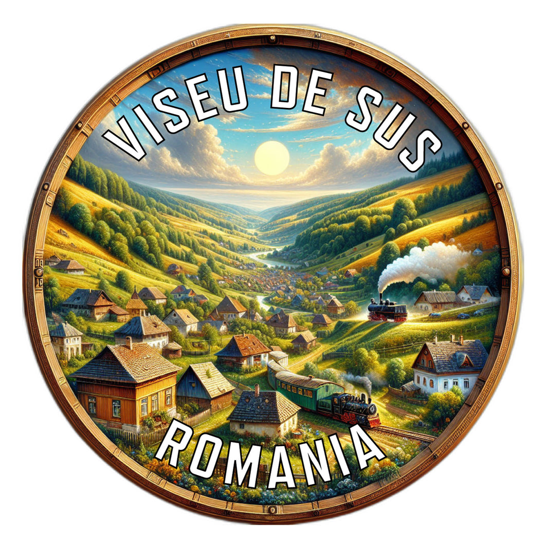 Viseu de Sus Romania Souvenir Vinyl Decal Sticker 6-Inch