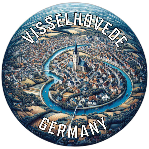 Visselhovede Germany Souvenir Vinyl Decal Sticker 2-Inch