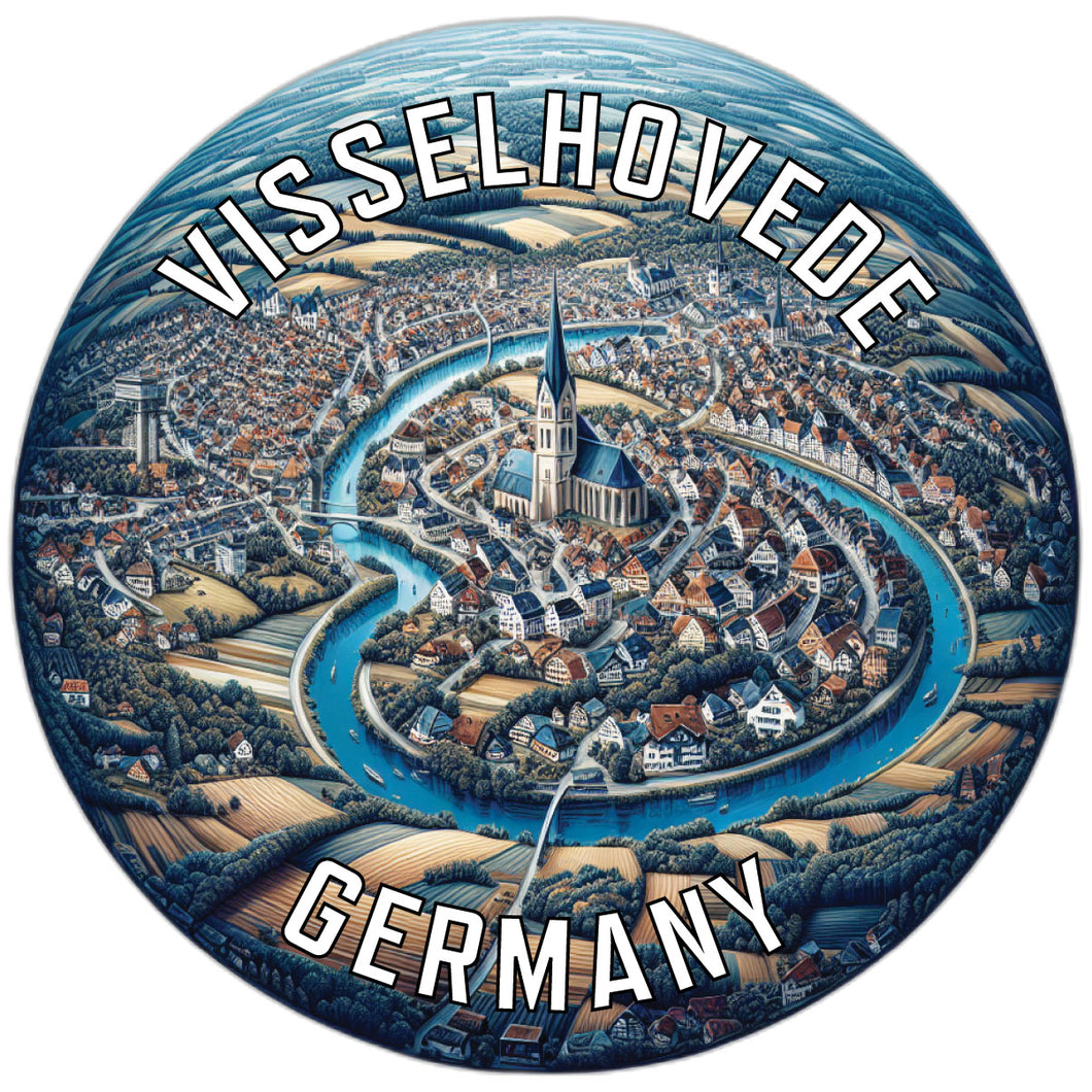Visselhovede Germany Souvenir Vinyl Decal Sticker 2-Inch