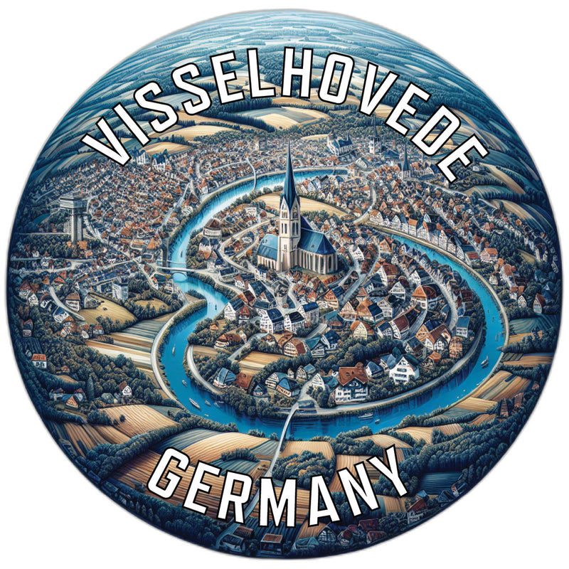 Visselhovede Germany Souvenir Vinyl Decal Sticker 2-Inch