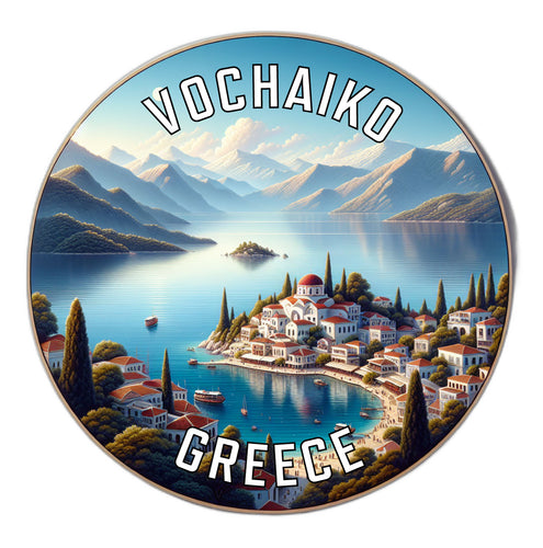 Vochaiko Greece Souvenir Vinyl Decal Sticker 6-Inch