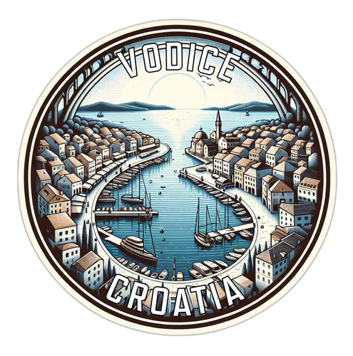 Vodice Croatia Souvenir Vinyl Decal Sticker 6-Inch