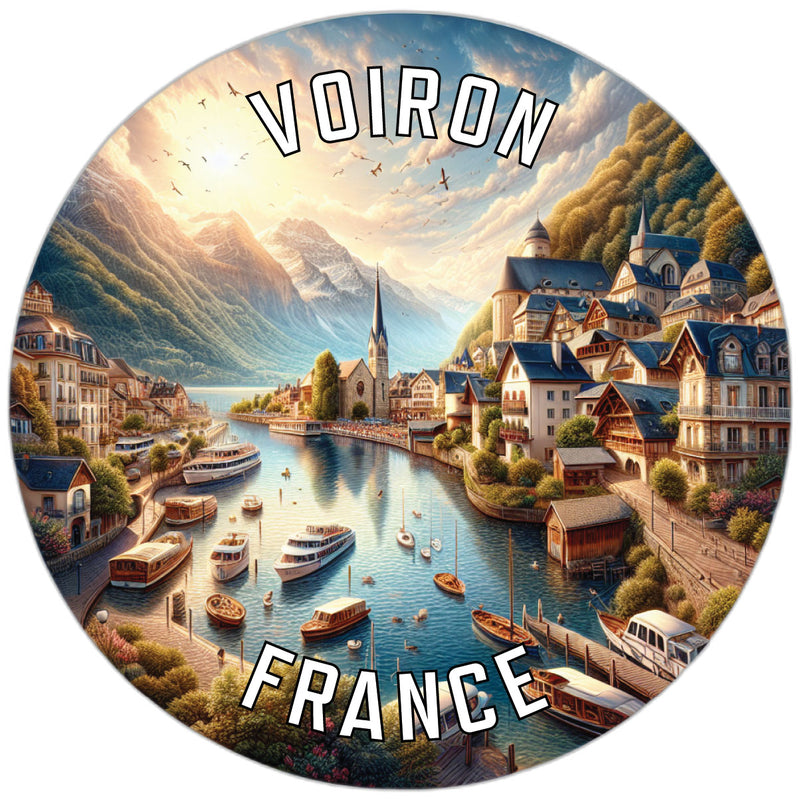 Voiron France Souvenir Vinyl Decal Sticker 2-Inch