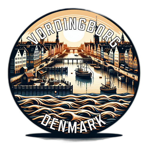 Vordingborg Denmark Souvenir Vinyl Decal Sticker 2-Inch