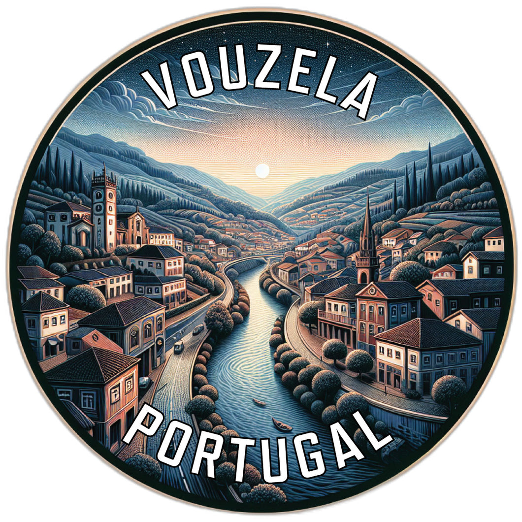 Vouzela Portugal Souvenir Vinyl Decal Sticker 2-Inch