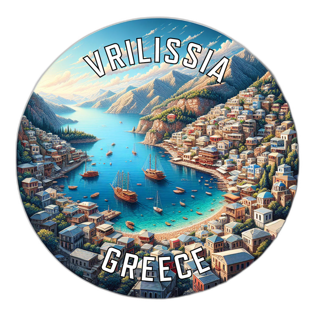 Vrilissia Greece Souvenir Vinyl Decal Sticker 6-Inch