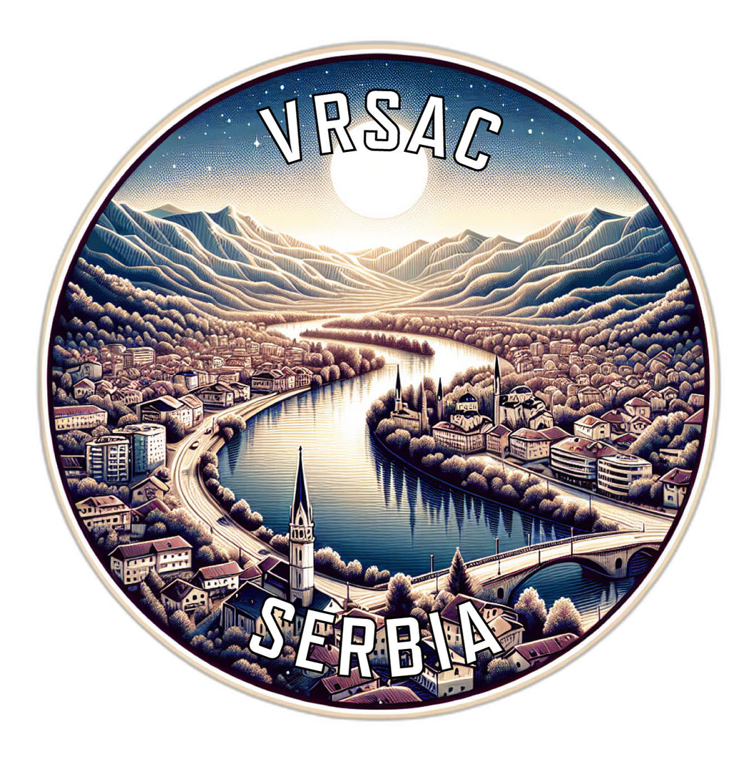 Vrsac Serbia Souvenir Vinyl Decal Sticker 3-Inch
