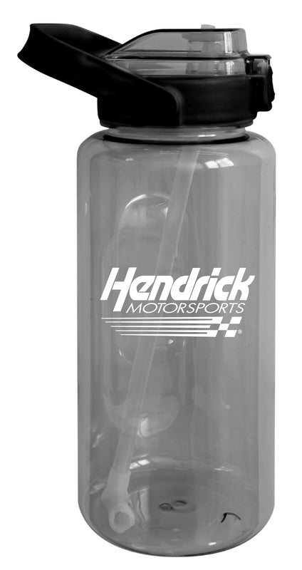 Hendrick Motorsports NASCAR 64 oz Large Water Bottle with Screw-on Top and Straw