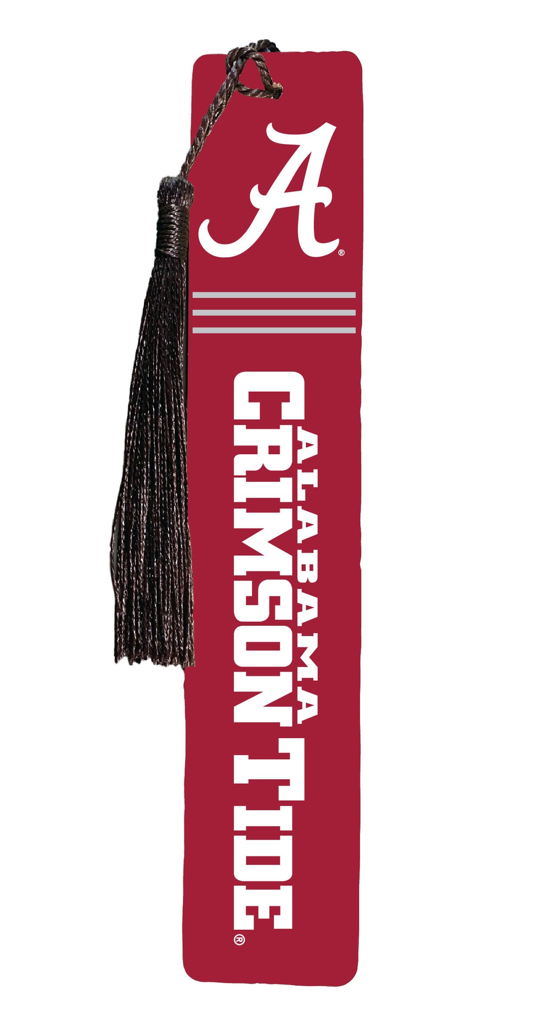 Alabama Crimson Tide Wooden Bookmark with Tassel Officially Licensed Collegiate Product Single