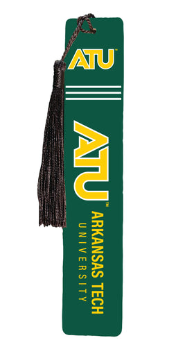 Arkansas Tech University Wooden Bookmark with Tassel Officially Licensed Collegiate Product 4-Pack