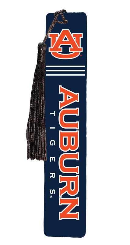 Auburn Tigers Wooden Bookmark with Tassel Officially Licensed Collegiate Product Single