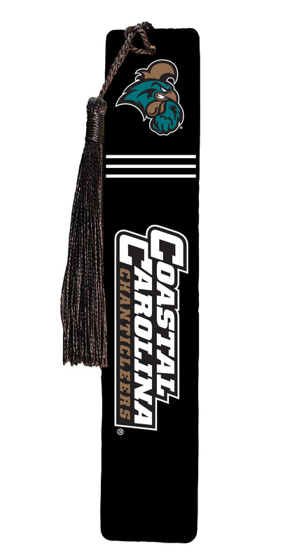 Coastal Carolina University Wooden Bookmark with Tassel Officially Licensed Collegiate Product Single