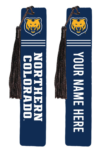 Northern Colorado Bears Personalized Wooden Bookmark with Tassel – Officially Licensed Collegiate Product Single