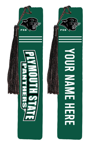 Plymouth State University Personalized Wooden Bookmark with Tassel – Officially Licensed Collegiate Product Single