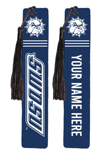Southwestern Oklahoma State University Personalized Wooden Bookmark with Tassel – Officially Licensed Collegiate Product 2-Pack
