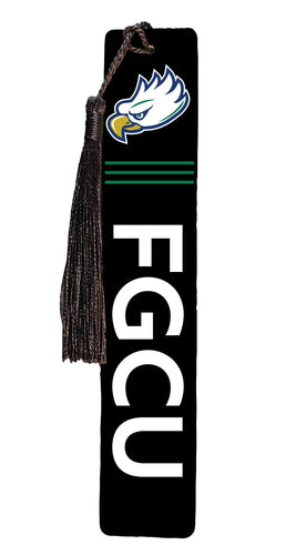Florida Gulf Coast Eagles Wooden Bookmark with Tassel Officially Licensed Collegiate Product Single