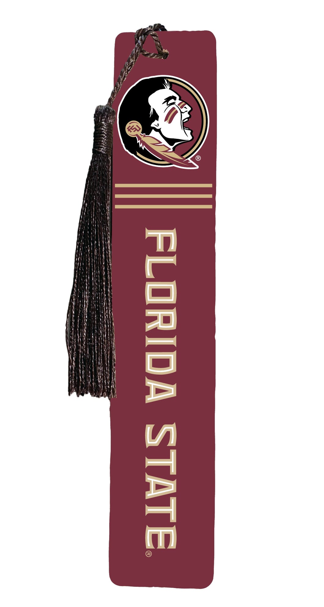 Florida State Seminoles Wooden Bookmark with Tassel Officially Licensed Collegiate Product Single