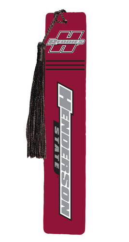 Henderson State Reddies Wooden Bookmark with Tassel Officially Licensed Collegiate Product Single