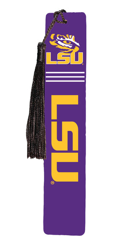 LSU Tigers Wooden Bookmark with Tassel Officially Licensed Collegiate Product Single
