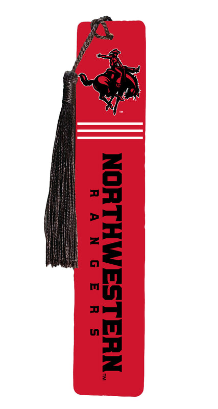 Northwestern Oklahoma State University Wooden Bookmark with Tassel Officially Licensed Collegiate Product Single