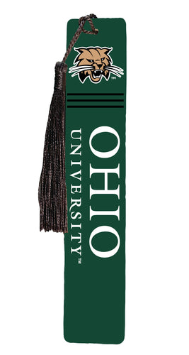 Ohio University Wooden Bookmark with Tassel Officially Licensed Collegiate Product 4-Pack