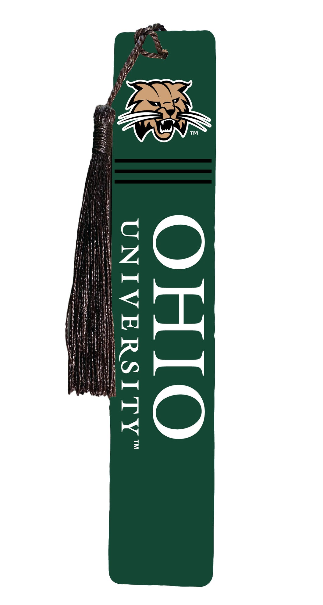 Ohio University Wooden Bookmark with Tassel Officially Licensed Collegiate Product 4-Pack