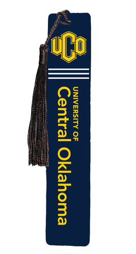 University of Central Oklahoma Bronchos Wooden Bookmark with Tassel Officially Licensed Collegiate Product 2-Pack