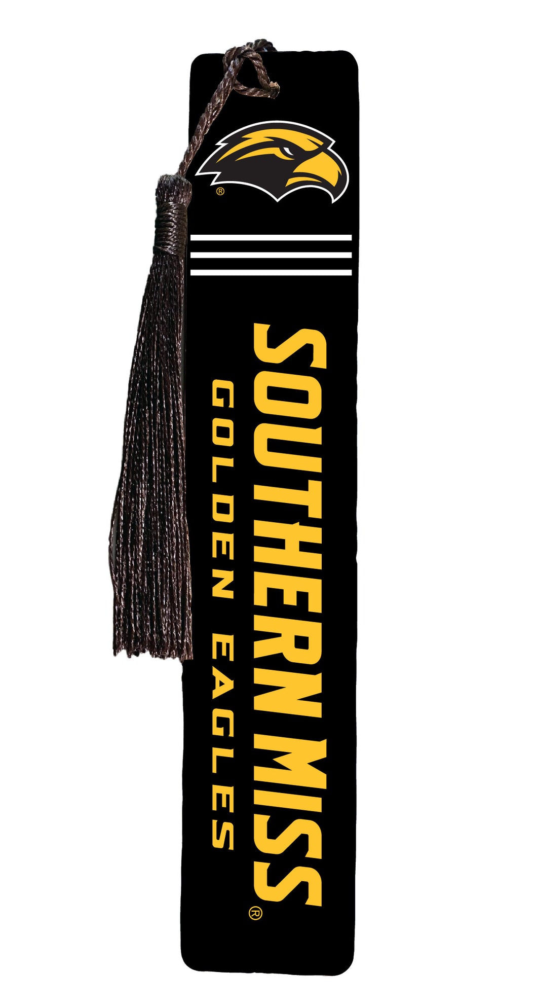 Southern Mississippi Golden Eagles Wooden Bookmark with Tassel Officially Licensed Collegiate Product Single