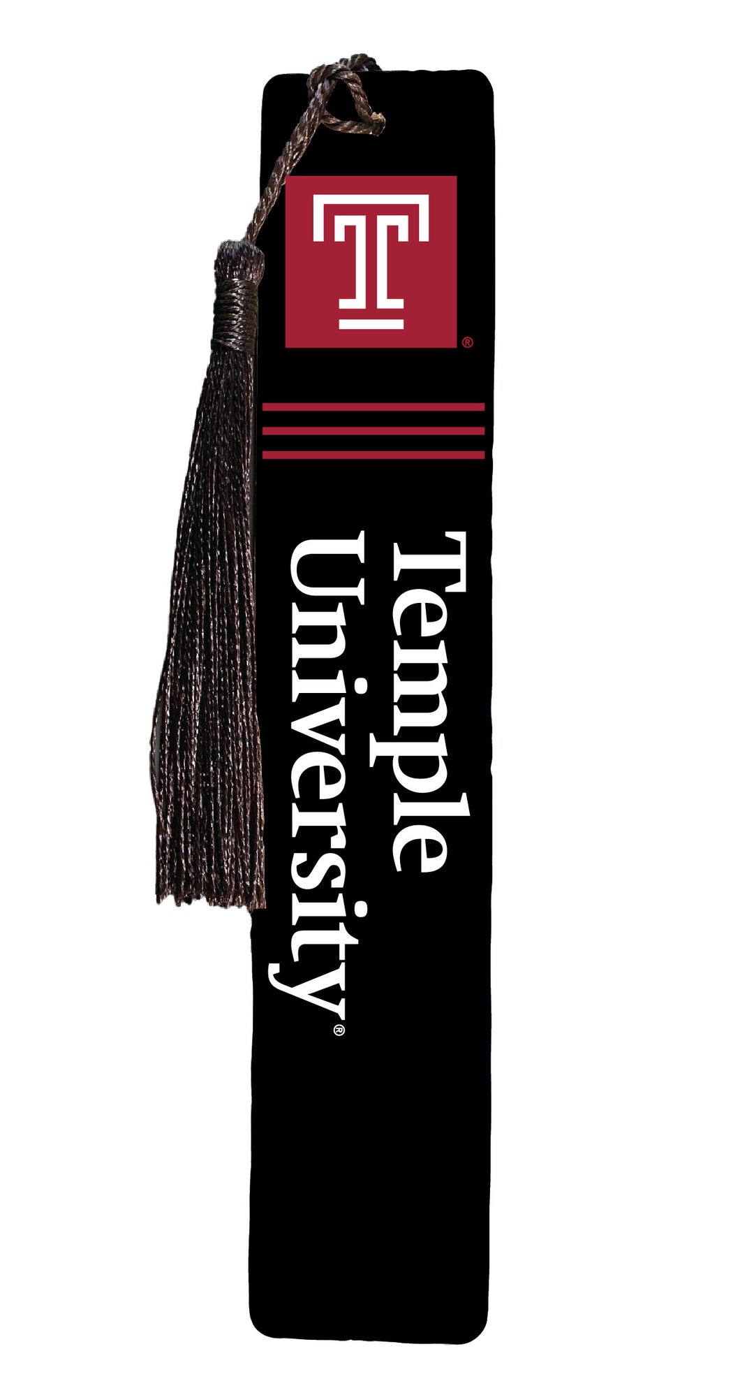 Temple University Wooden Bookmark with Tassel Officially Licensed Collegiate Product Single
