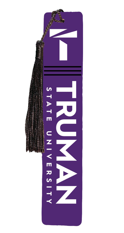 Truman State University Wooden Bookmark with Tassel Officially Licensed Collegiate Product 2-Pack