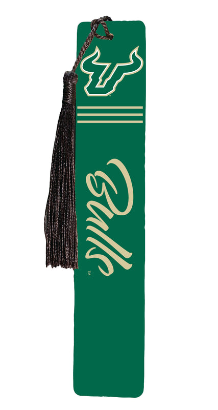 South Florida Bulls Wooden Bookmark with Tassel Officially Licensed Collegiate Product