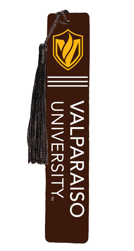 Valparaiso University Collegiate Wooden Bookmark with Tassel