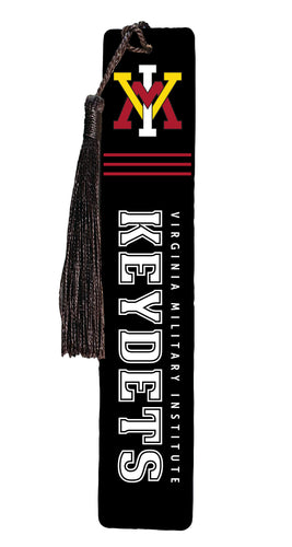 VMI Keydets Wooden Bookmark with Tassel Officially Licensed Collegiate Product 4-Pack