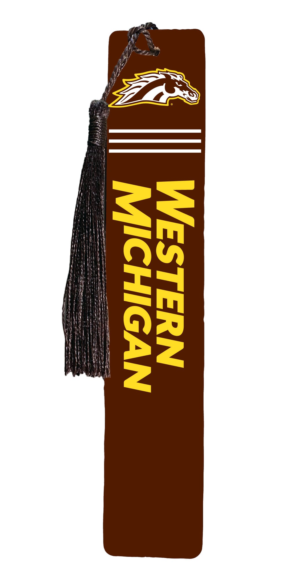 Western Michigan University Wooden Bookmark with Tassel Officially Licensed Collegiate Product 4-Pack