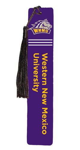 Western New Mexico University Wooden Bookmark with Tassel Officially Licensed Collegiate Product 4-Pack
