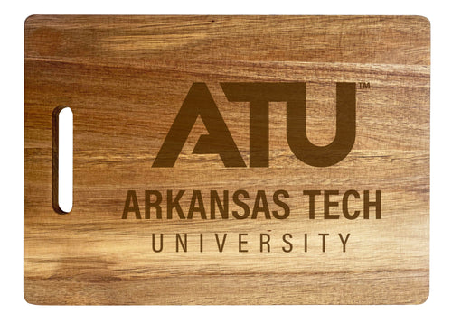 Arkansas Tech University Engraved Wooden Cutting Board 10