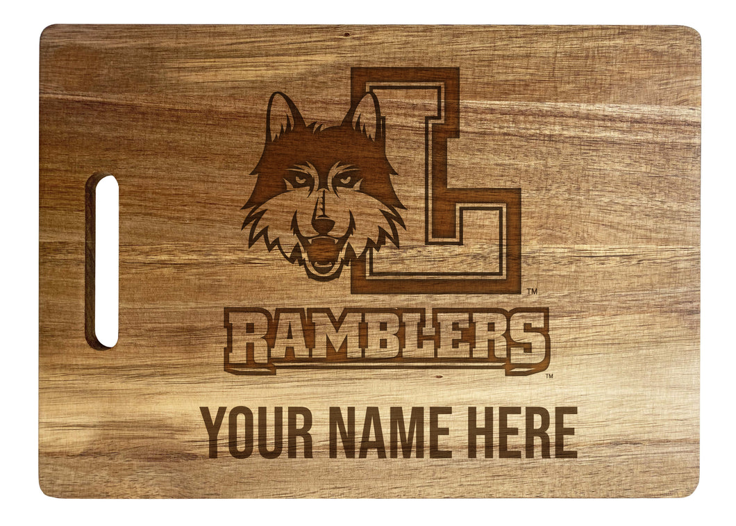 Loyola University Ramblers Customizable Engraved Wooden Cutting Board 10