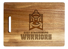 Load image into Gallery viewer, East Stroudsburg University Classic Acacia Wood Cutting Board - Small Corner Logo
