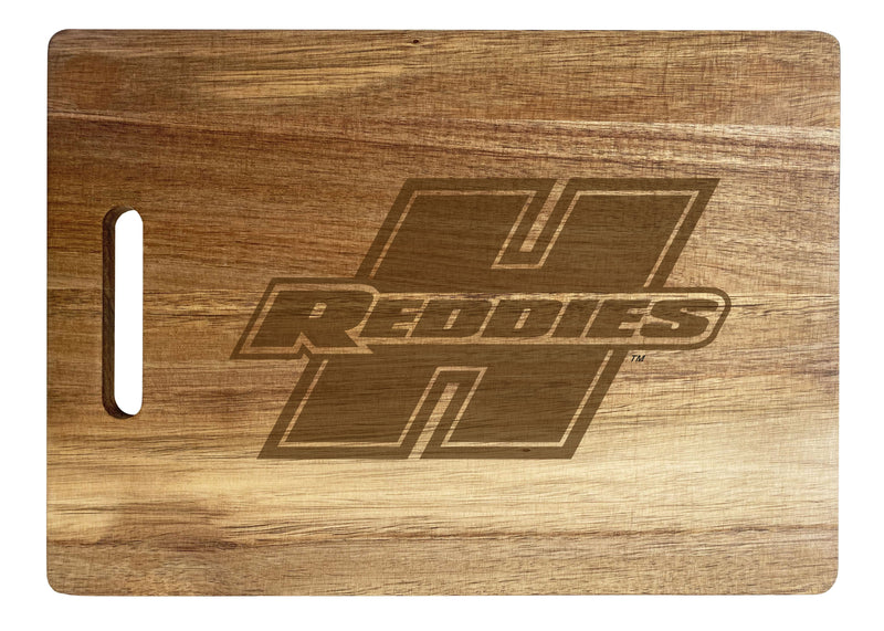 Henderson State Reddies Engraved Wooden Cutting Board 10" x 14" Acacia Wood - Large Engraving Officially Licensed Collegiate Product